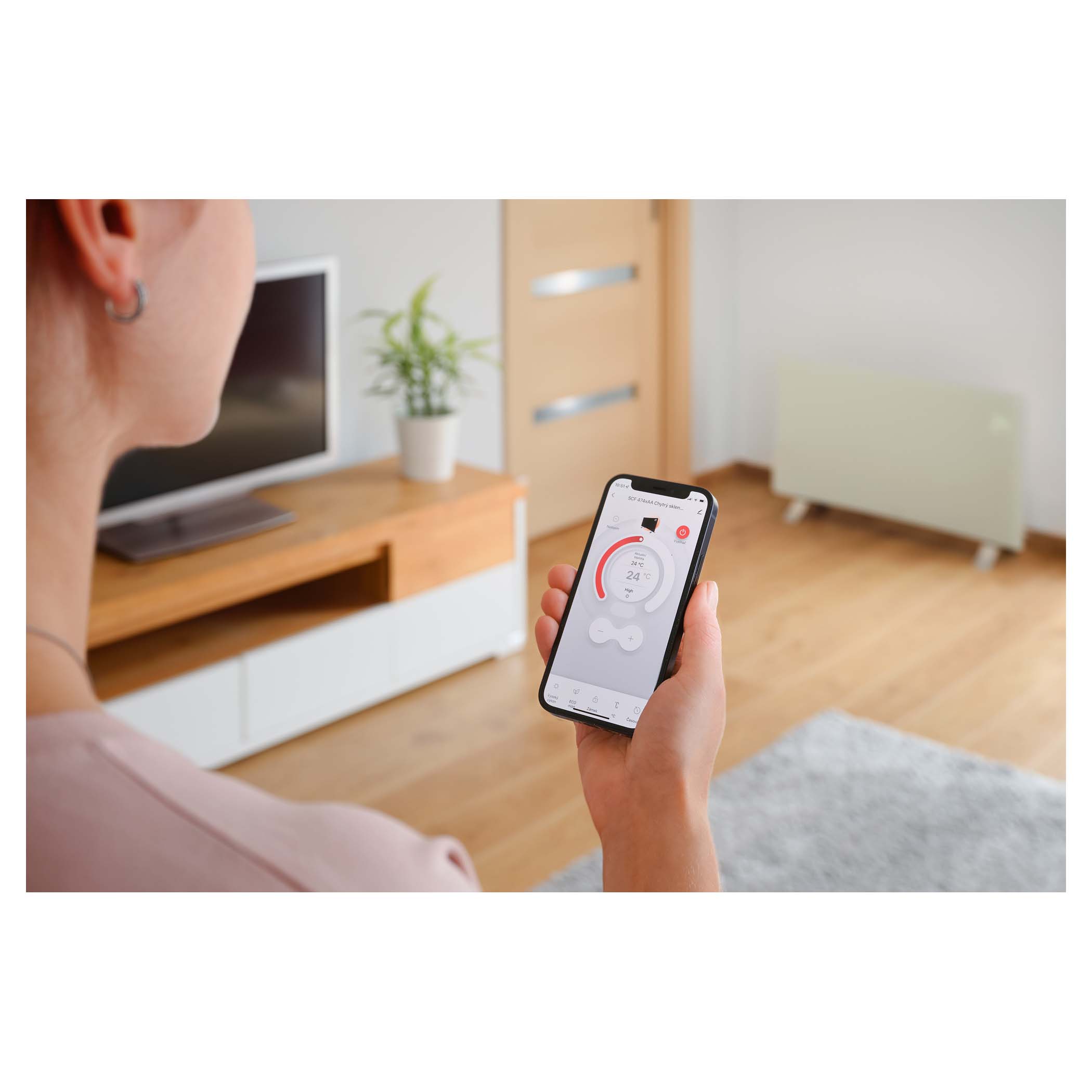 SENCOR SCF4740WH - dotykový displej