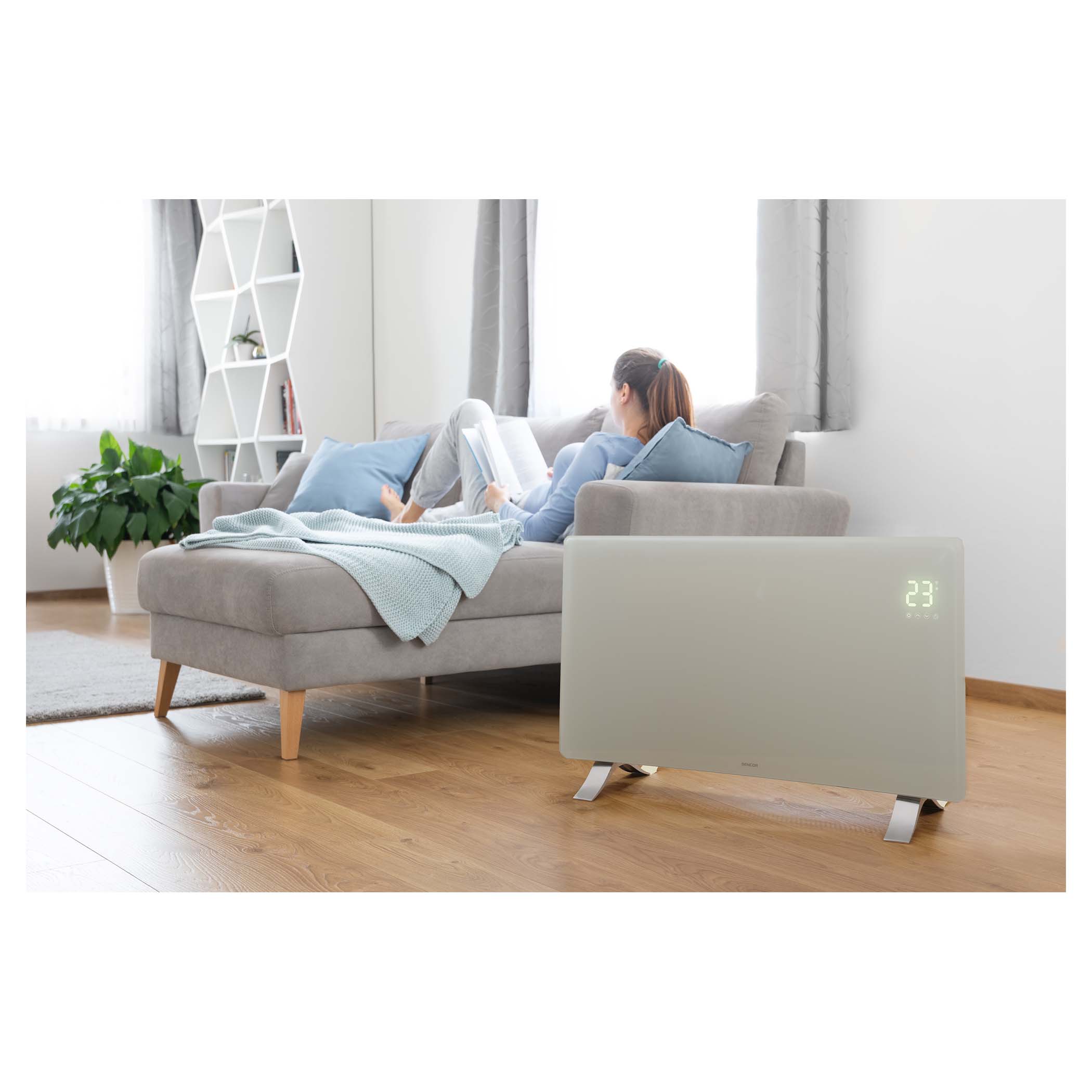 SENCOR SCF4740WH - elegantný dizajn